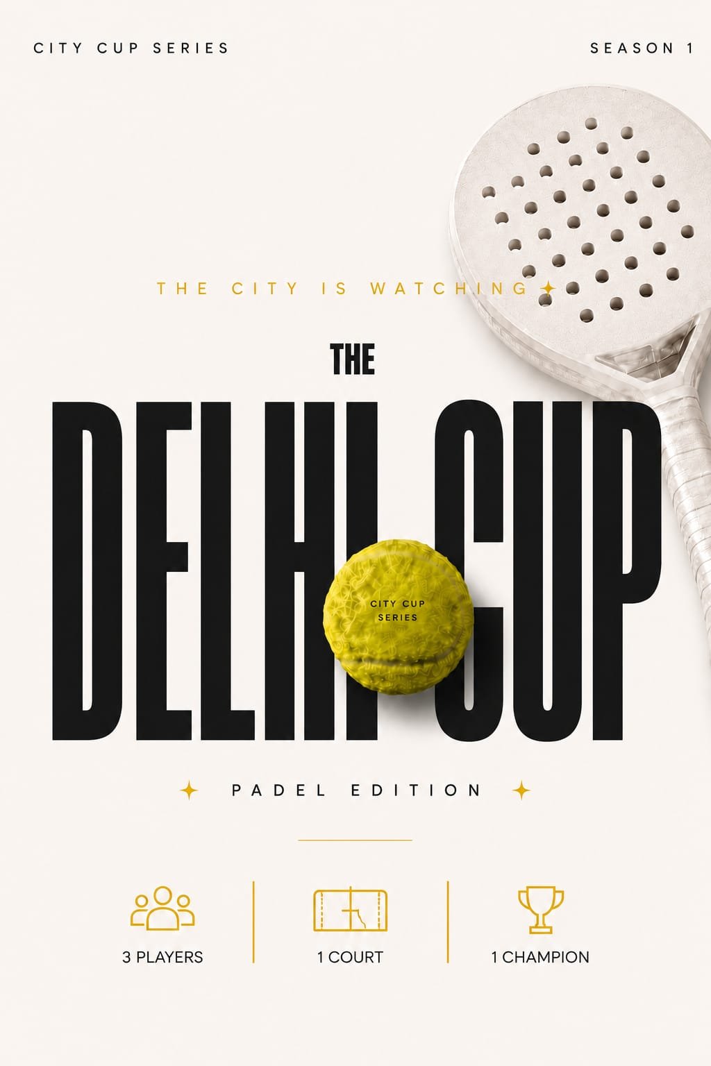 The Delhi Cup- Padel League